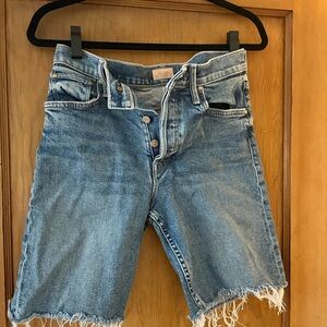 Mother denim shorts